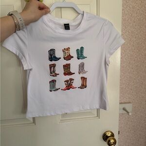 Cowboy Boots Graphic Tee